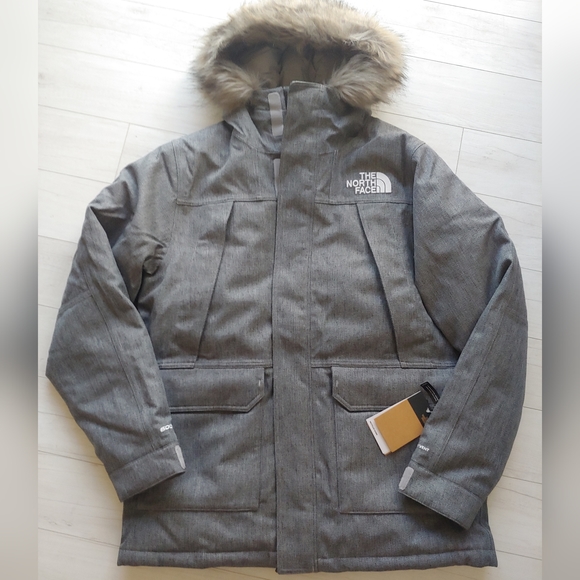 THE NORTH FACE NEW Novelty McMurdo Down Parka Gray - Picture 2 of 14